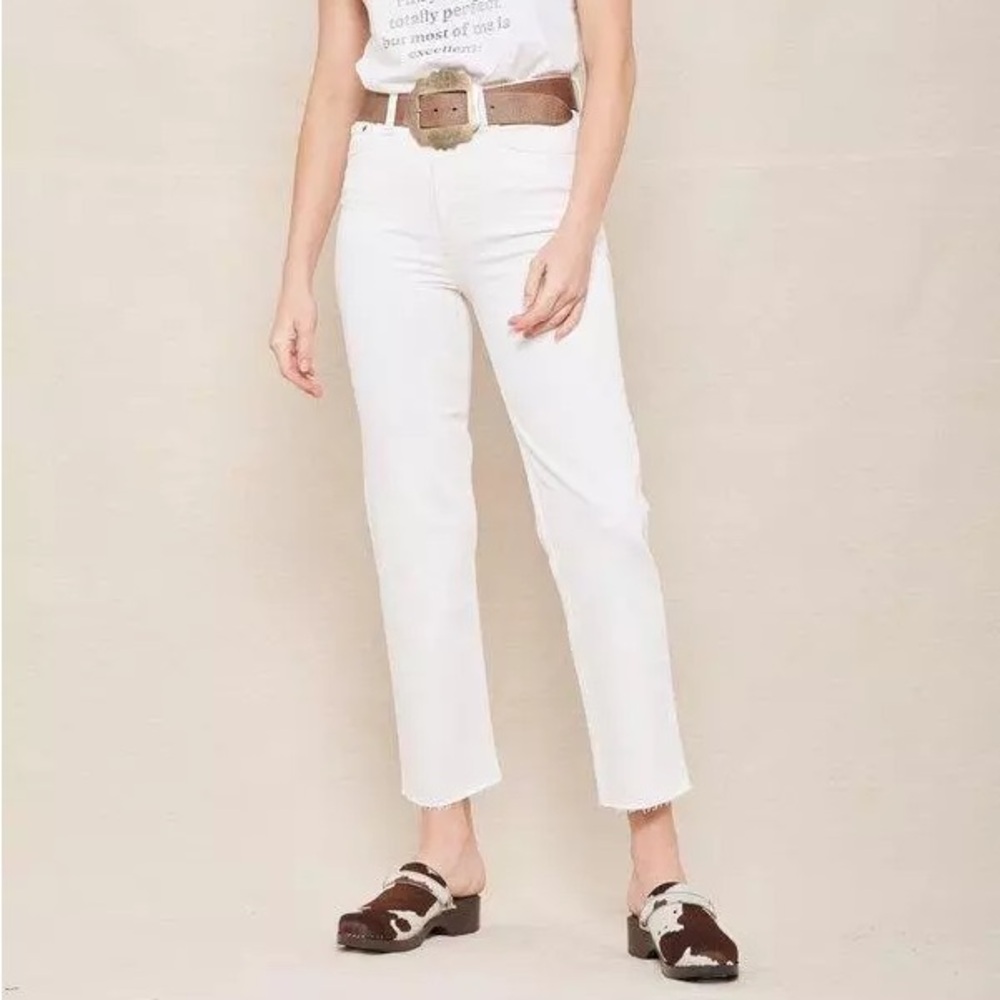 Re/Done 90s high-rise ankle crop size 26